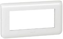 Рамка горизонтальная Legrand Mosaic 5 мод. белый картинка